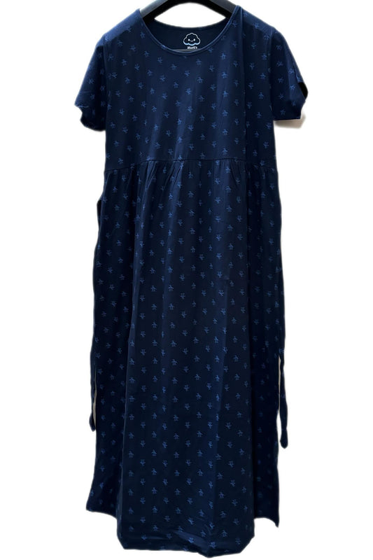 Navy Penguin casual maxi