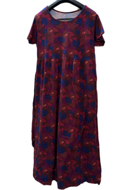 Dark Maroon casual maxi