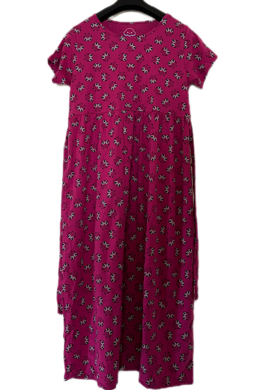 Fuchsia Pink Casual maxi