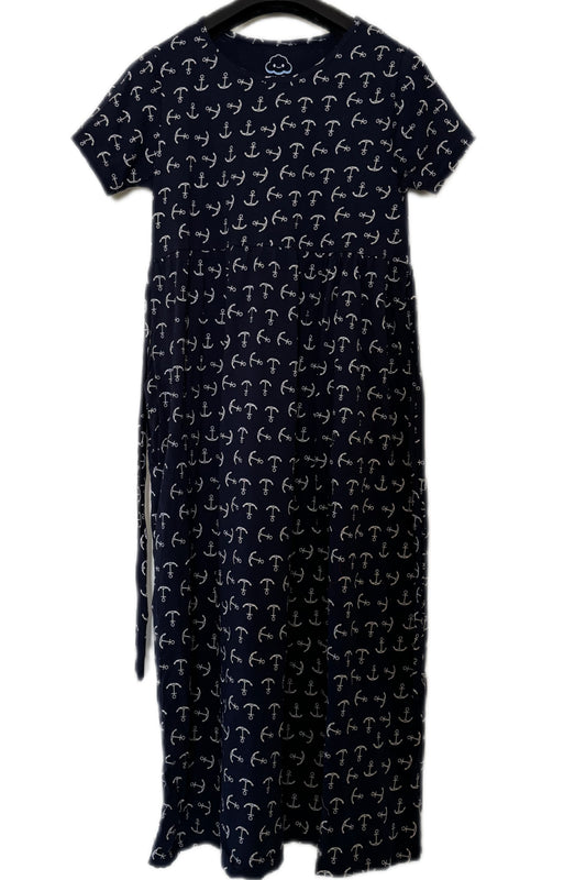 Navy Anchor Casual maxi