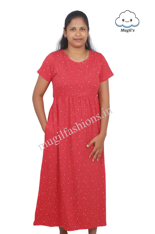 Red dots Casual maxi